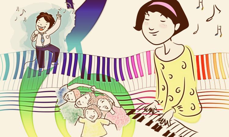 Zu sehen ist Bild 1 zum Beitrag mit dem Thema: Musikalische Bildung