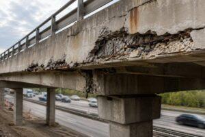 Zu sehen ist Bild 1 zum Beitrag mit dem Thema: Immer mehr Autobahnbrücken in Deutschland kaputt