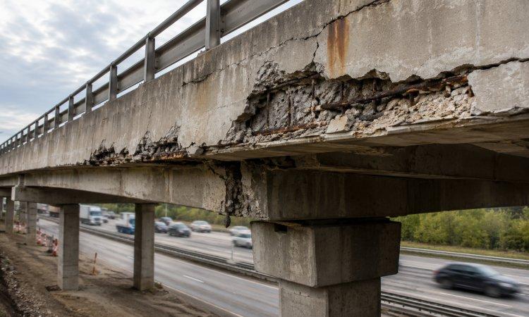 Zu sehen ist Bild 1 zum Beitrag mit dem Thema: Immer mehr Autobahnbrücken in Deutschland kaputt