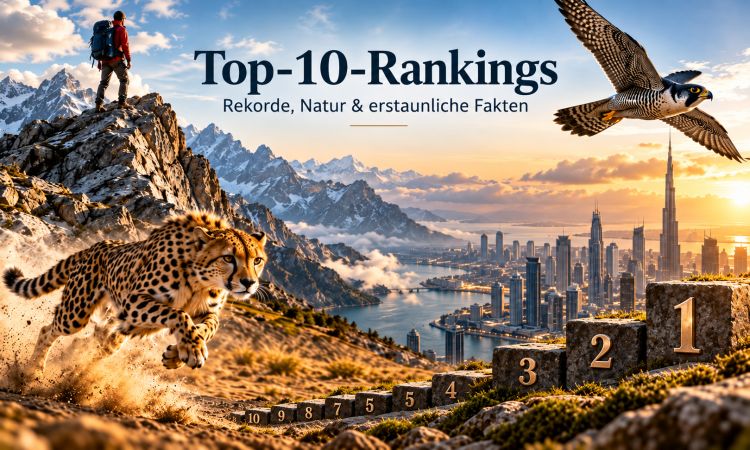 Zu sehen ist Bild 1 zum Beitrag mit dem Thema: Top-10-Rankings